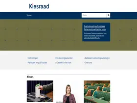 Preview of  kiesraad.nl