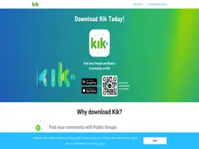 Preview of  kik.com