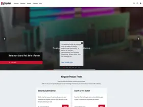 Preview of  kingston.com