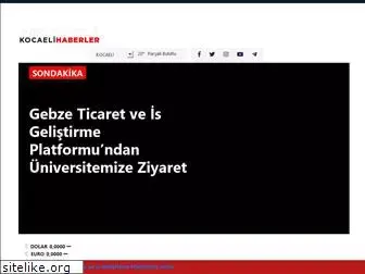 Preview of  kocaelihaberler.com