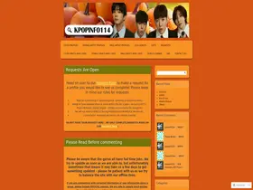 Preview of  kpopinfo114.wordpress.com