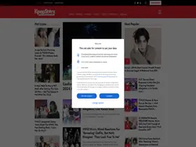 Preview of  kpopstarz.com