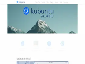 Preview of  kubuntu.org