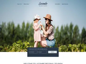 Preview of  lacombetourism.com