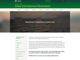 Preview of  landarch.uoregon.edu