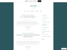 Preview of  larvyde.wordpress.com