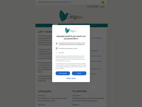 Preview of  latex-project.org