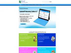 Preview of  lazesoft.com