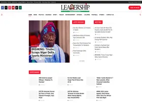 Preview of  leadership.ng