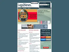 Preview of  legalnews.com