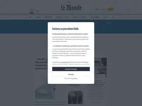 Preview of  lemonde.fr