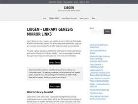 Preview of  libgenis.net