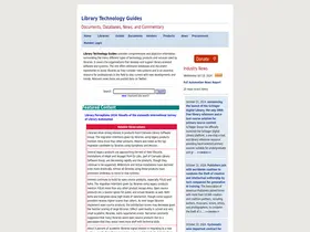 Preview of  librarytechnology.org