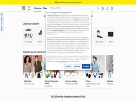 Preview of  lidl.de