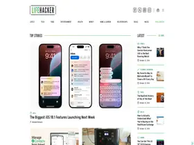 Preview of  lifehacker.com