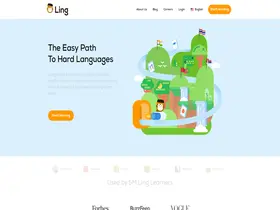 Preview of  ling-app.com