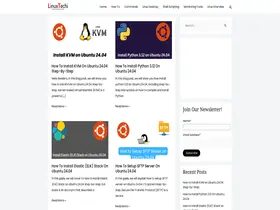 Preview of  linuxtechi.com