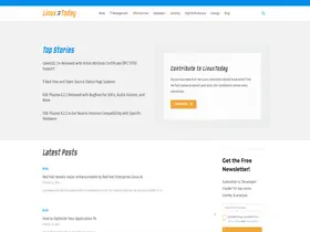 Preview of  linuxtoday.com