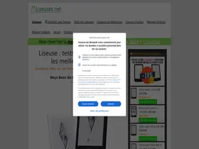 Preview of  liseuses.net