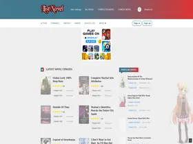 Preview of  listnovel.com