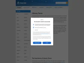 Preview of  literaryterms.net