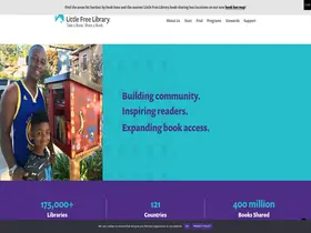 Preview of  littlefreelibrary.org