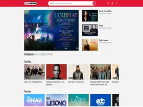 Preview of  livenation.com