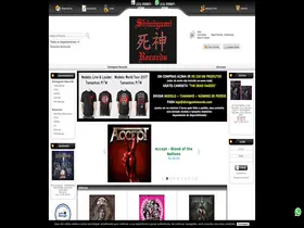 Preview of  lojashinigamirecords.com.br