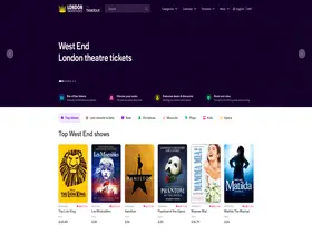 Preview of london-theater-tickets.com