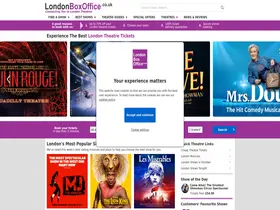 Preview of  londonboxoffice.co.uk