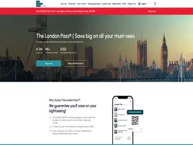 Preview of  londonpass.com