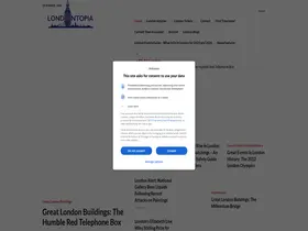 Preview of  londontopia.net