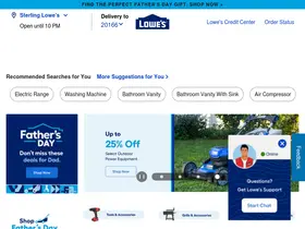 Preview of  lowes.com