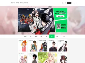 Preview of  m.webtoons.com