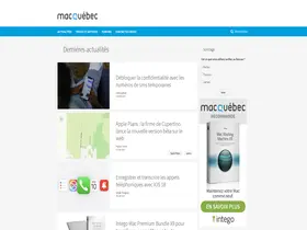 Preview of  macquebec.com