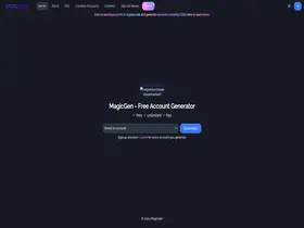 Preview of  magicgen.xyz