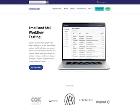 Preview of  mailinator.com