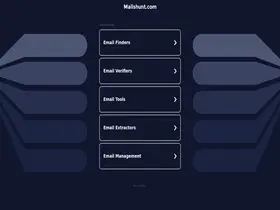 Preview of  mailshunt.com