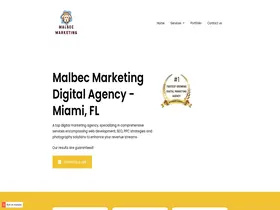 Preview of  malbecmarketing.com