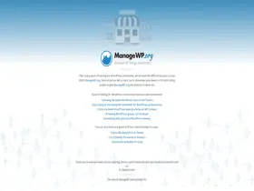 Preview of  managewp.org