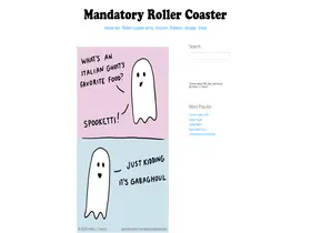 Preview of  mandatoryrollercoaster.com