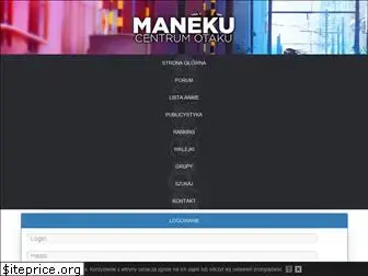 Preview of  maneku.pl