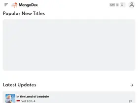 Preview of  mangadex.org