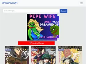 Preview of  mangadoor.com