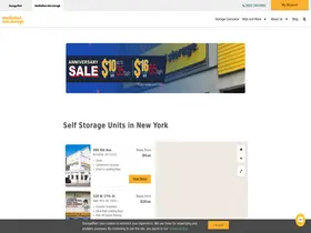 Preview of  manhattanministorage.com