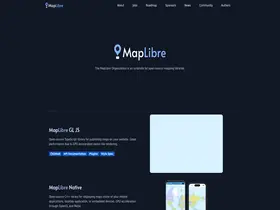 Preview of maplibre.org