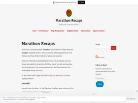 Preview of  marathonrecaps.wordpress.com