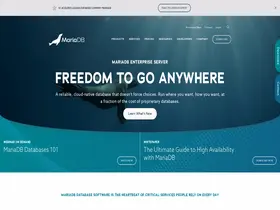 Preview of  mariadb.com