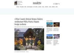 Preview of  marinmagazine.com