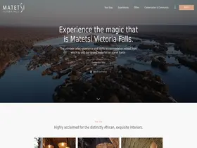 Preview of  matetsivictoriafalls.com